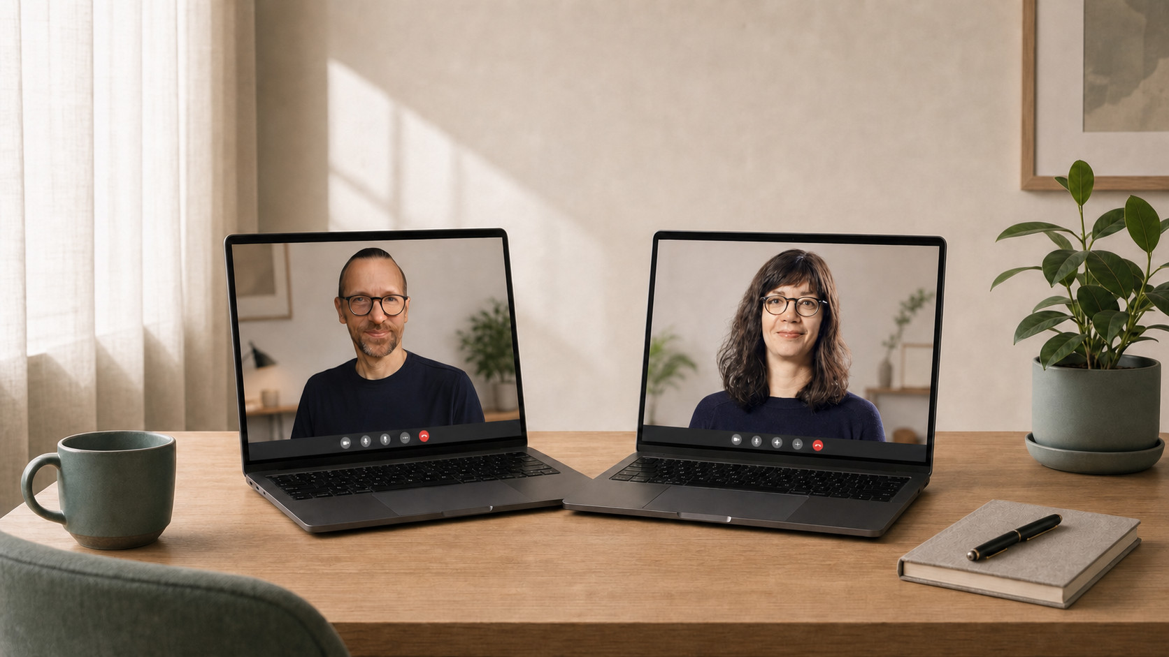 Online-samtaler med Jesper Krogholt og Ditte Mortensen