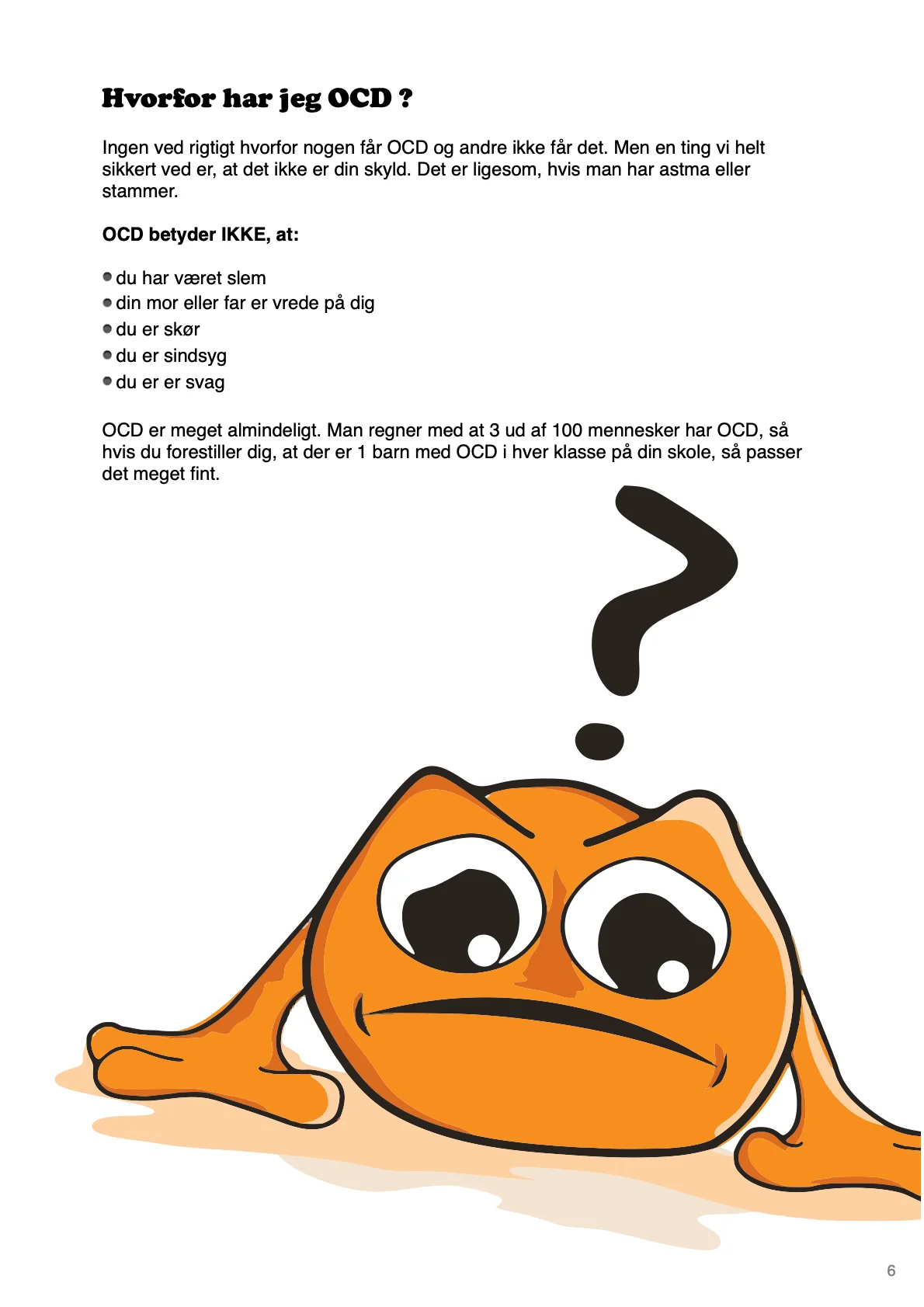 Side 6 af OCD guide for børn